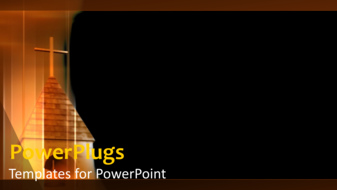 PowerPoint Template - An animated crucifix